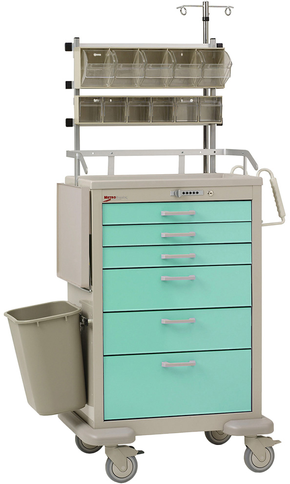 Metro Mbx Anes Basix Plus Anesthesia Cart Carts And Shelving