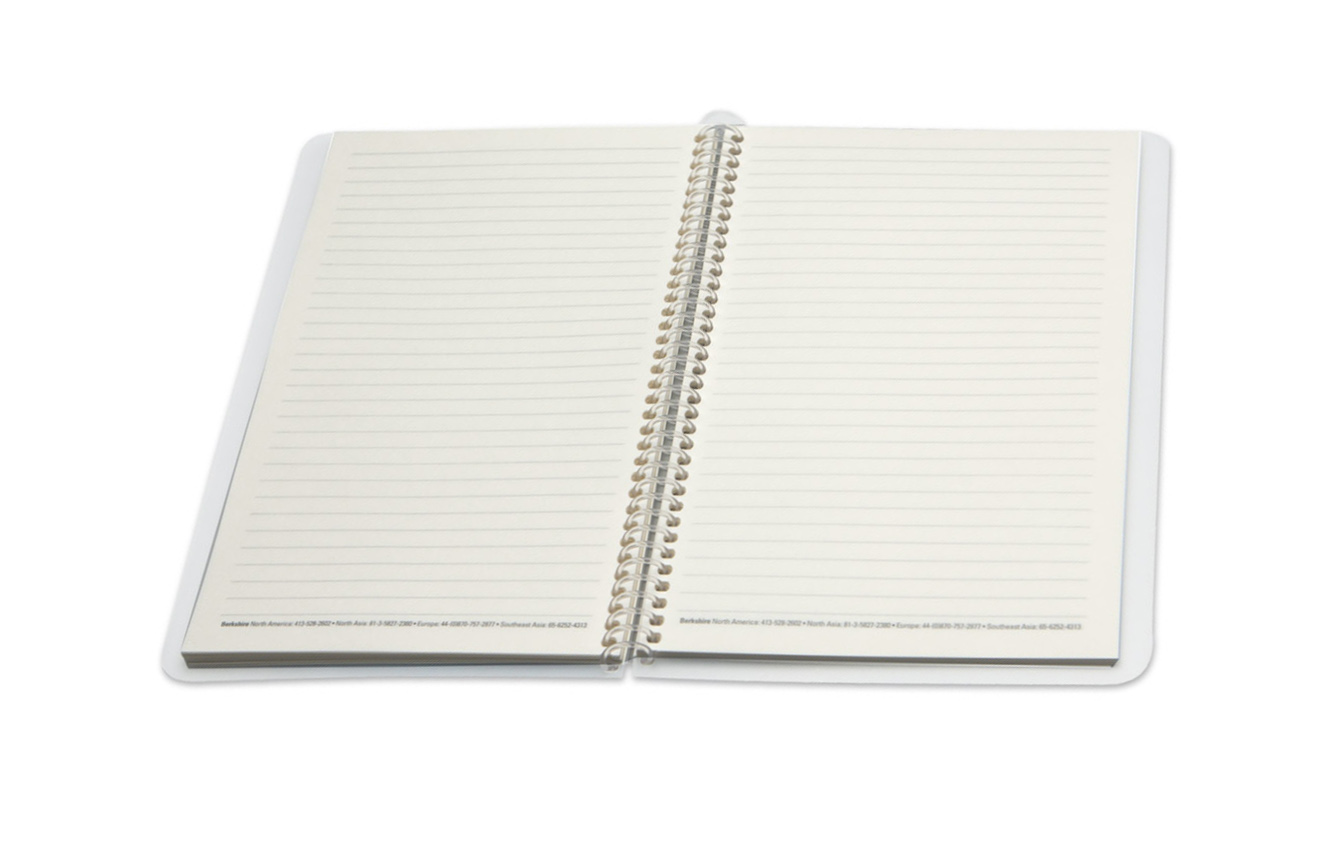 Berkshire BCR Cleanroom Spiral Notebooks | Cleanroom Paper | BioPharm World