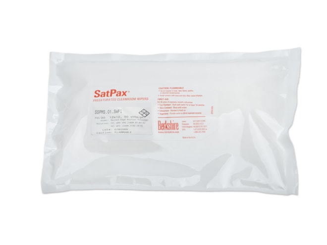 Berkshire Sterile SatPax MicroSeal WFI Wipes