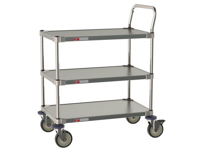 Metro All Stainless Steel Lab and Cleanroom Cart