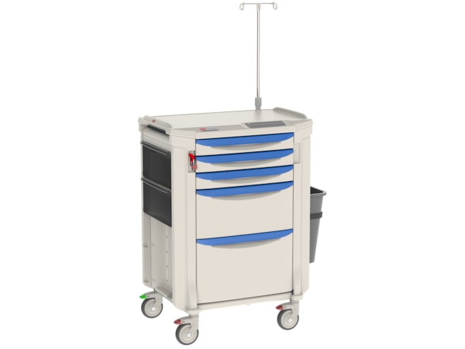 Metro FLMAGNT Flexline Malignant Hyperthermia Cart