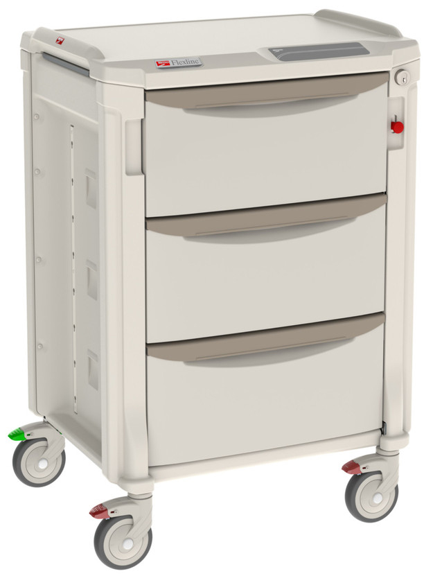 Metro FLNK00300 Flexline General Use Medical Cart | Carts and Shelving ...