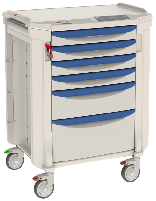 Metro FLP41100 Flexline General Use Medical Cart | Carts and Shelving ...