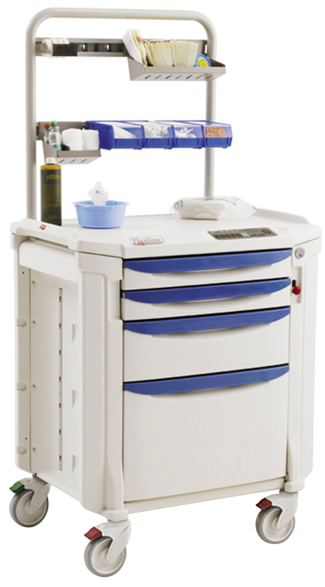 Metro FLXPROC1 Flexline Procedure Cart | Carts and Shelving | BioPharm ...