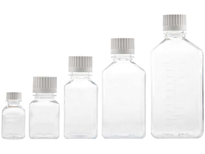 Foxx Life Sciences EZBio Titanium Square Media Bottles