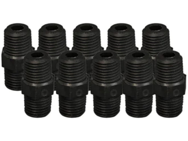 Foxx Life Sciences EZwaste 1/4in MNPT Straight Threaded Fitting Pack