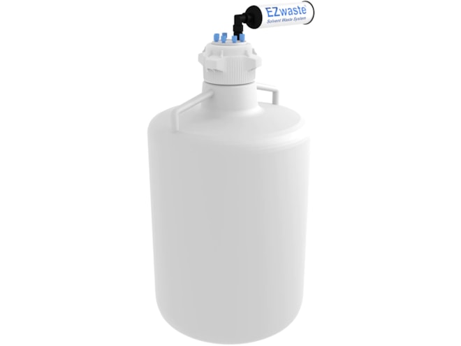 Foxx Life Sciences EZwaste 20L HDPE Round Carboy with 83B VersaCap