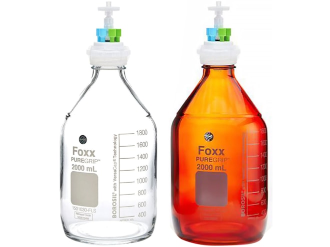 Foxx Life Sciences HPLC Solvent Reservoir Bottle Assembly