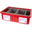 Foxx Life Sciences Vactrap Red Bin with Dividers XL Version