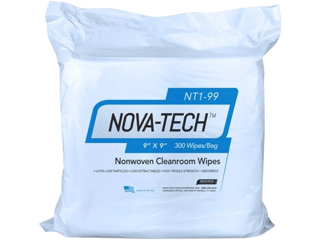 High-Tech Conversions NOVA-TECH Nonwoven Poly-Cellulose Dry Wipes