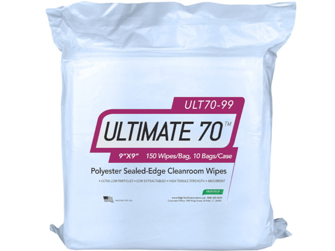 High-Tech Conversions ULTIMATE 70 Polyester Dry Wipes