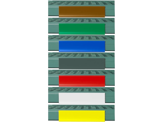 Metro 6in Color Shelf Markers for Super Erecta Pro and MetroMax Shelving