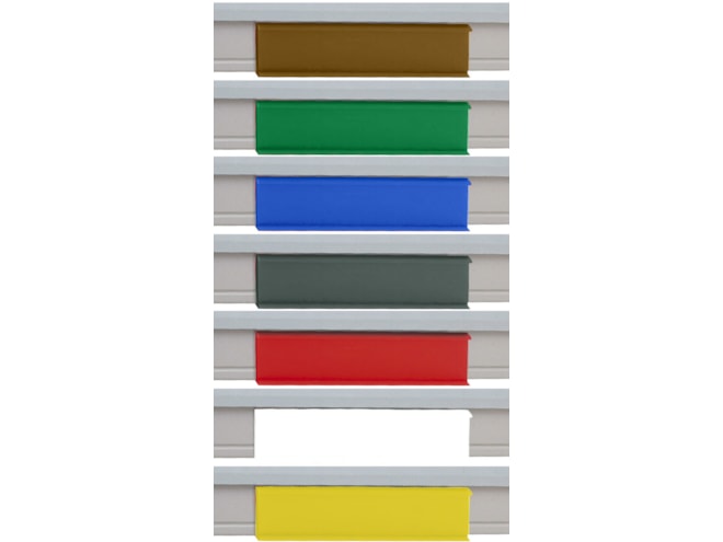 Metro 6in Color Shelf Markers for Super Erecta Pro and MetroMax Shelving