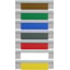 Metro 6in Color Shelf Markers for MetroMax i Shelving