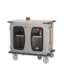 Metro CaseVue Surgical Case Cart (low with clear doors and shelf)