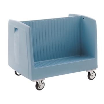 Metro Double-Sided Side-Load Polymer Dish and Tray Cart