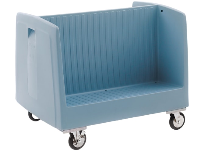 Metro Double-Sided Side-Load Polymer Dish and Tray Cart