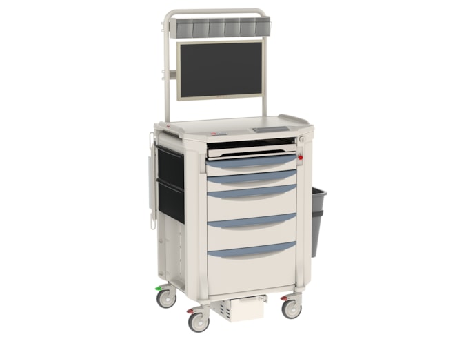 Metro FLTEL Flexline Telemedicine Cart