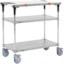 Metro PrepMate MultiStation Prep Station Cart with Solid Shelves and PK1 Accessories