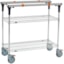 Metro PrepMate MultiStation Prep Station Cart with Wire Shelves