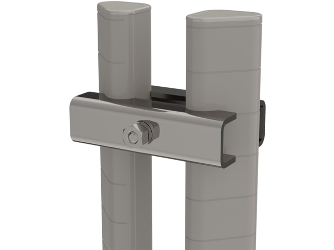 Metro Stainless Steel Post Clamp for Seismic Shelving
