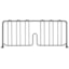 Metro Super Erecta 8in High Wire Shelving Divider Smoked Glass