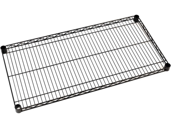 Metro Super Erecta Industrial Wire Shelf with Black Finish