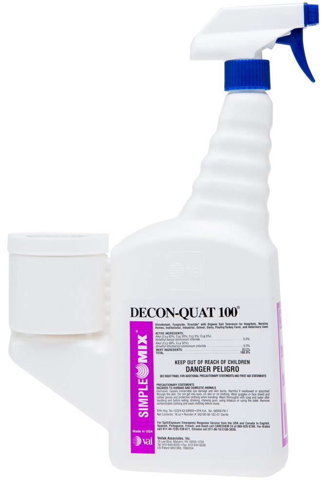 VAI DECON-QUAT 100 Disinfectant | Cleanroom Disinfectant | BioPharm World