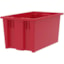 Akro-Mils Nest and Stack Tote with red color
