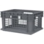 Akro-Mils Straight Wall Container (mesh with solid bottom)