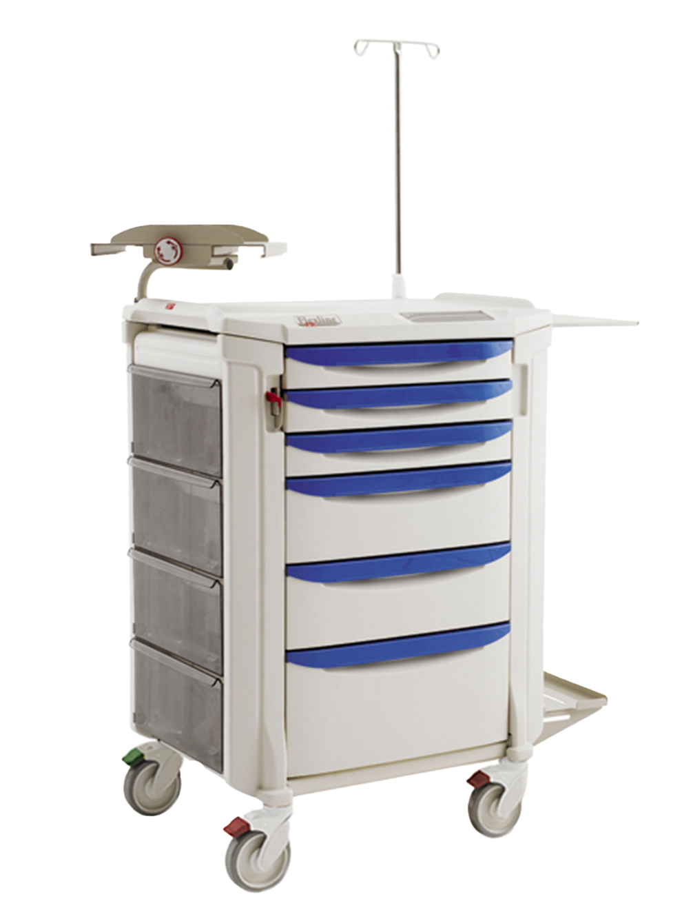 Metro FLCRP4 Flexline Crash Cart | Carts and Shelving | BioPharm World