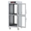 Metro C5 8 Series Precision Heated Holding Cabinet - full height with clear pass through dutch doors