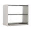 Metro GG2C-HS1842 Metro2Go 2-Shelf Hot Station - front view without doors