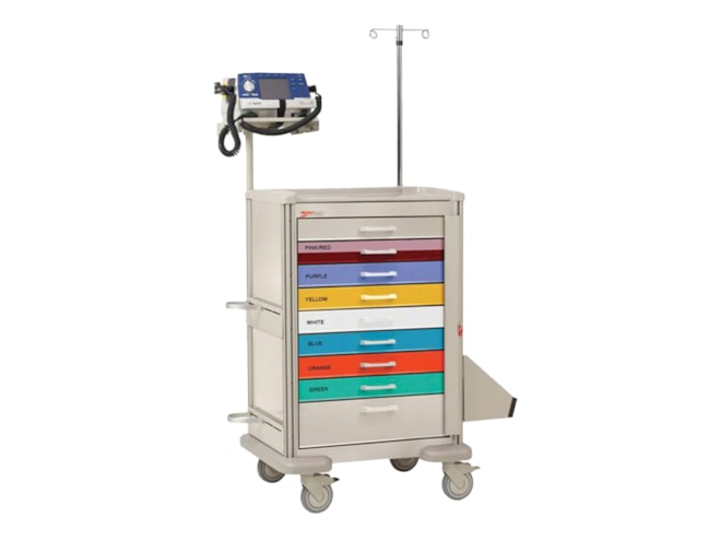 Metro MBP8100PEDS Basix Plus Pediatric Crash Cart