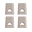 Metro MetroMax 4 MAX4-9985 Plastic Shelf Wedge Set - front view