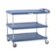 Metro myCart 3-Shelf Utility Cart - blue