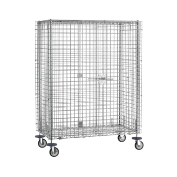 Metro qwikSLOT Stationary / Mobile Security Shelving Unit