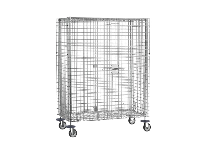 Metro qwikSLOT Stationary / Mobile Security Shelving Unit