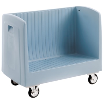 Metro SSD16 Single-Sided Side-Load Polymer Dish and Tray Cart