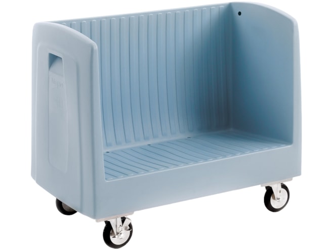 Metro SSD16 Single-Sided Side-Load Polymer Dish and Tray Cart