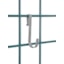 Metro Super Erecta and SmartWall Wire Shelving Snap-On Hook - small single hook, chrome finish
