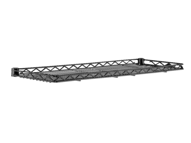 Metro Super Erecta Black Industrial Wire Cantilever Shelf