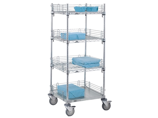 Metro Super Erecta CASE-OH24 High Profile Open Case Cart