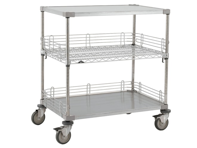 Metro Super Erecta CASE-OL36 Low Profile Open Case Cart