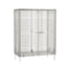 Metro Super Erecta Stationary Security Shelving Unit - stainless steel