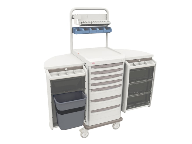 Metro SXRSDCMED Starsys Decentralized Medication Cart