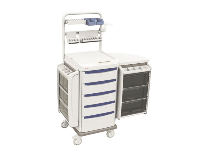  Metro SXRXSANES2 Starsys Anesthesia Cart with Electronic Touchpad