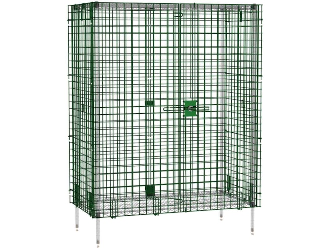 Olympic Green Epoxy Coated Security Cage Enclosure Kit