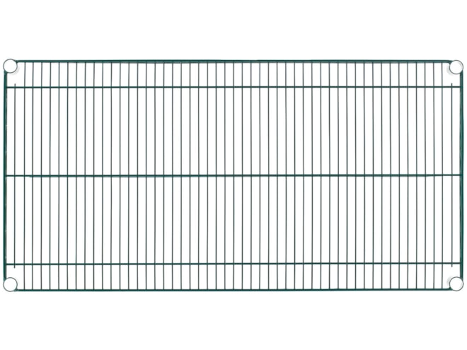 Olympic Green Epoxy Coated Wire Shelf