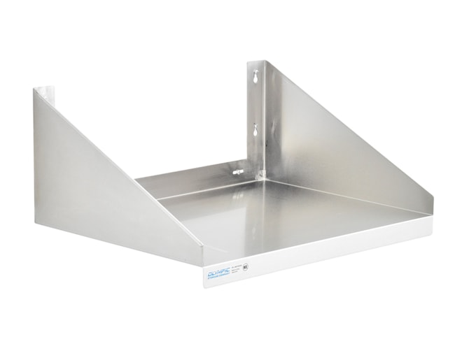 Olympic Stainless Steel Microwave Wall Shelf